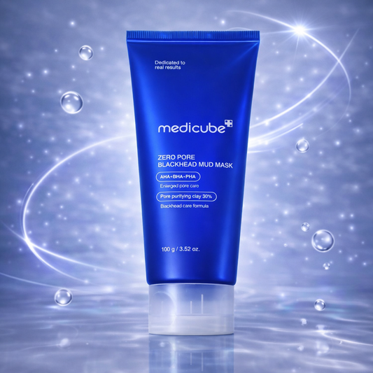 ماسك Medicube Zero Pore Blackhead Mud Mask – تنظيف عميق للمسام وإزالة الرؤوس السوداء