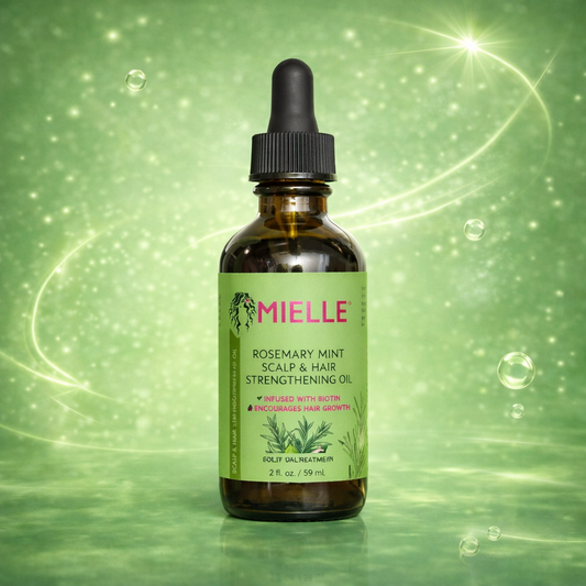 Mielle Rosemary Mint Scalp & Hair Strengthening Oil – زيت إكليل الجبل والنعناع لتقوية الشعر