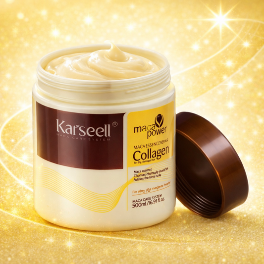 Karseell Maca Power Collagen Hair Mask – ماسك الكولاجين والمكا لإصلاح الشعر التالف